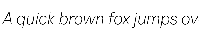 Preview of FONTSPRING DEMO - TT Neoris ExtraLight Italic font