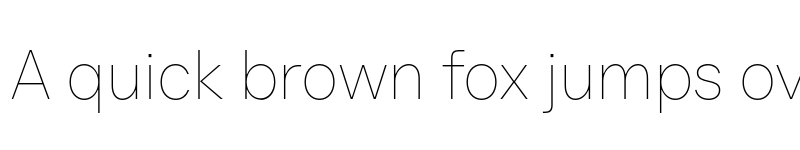 Preview of FONTSPRING DEMO - TT Neoris Hairline Regular font