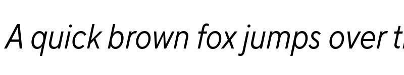 Preview of FONTSPRING DEMO - TT Norms Pro Cond Italic font