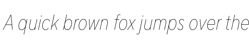 Preview of FONTSPRING DEMO - TT Norms Pro Cond Thin Italic font