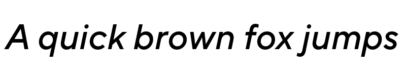 Preview of FONTSPRING DEMO - TT Norms Pro Medium Italic font