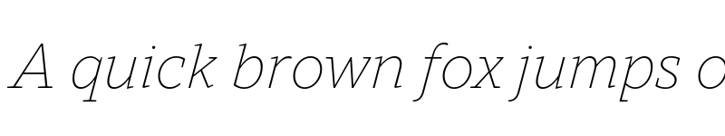 Preview of FONTSPRING DEMO - TT Norms Pro Serif ExtraLight Italic font