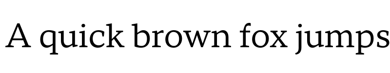 Preview of FONTSPRING DEMO - TT Norms Pro Serif Normal Regular font