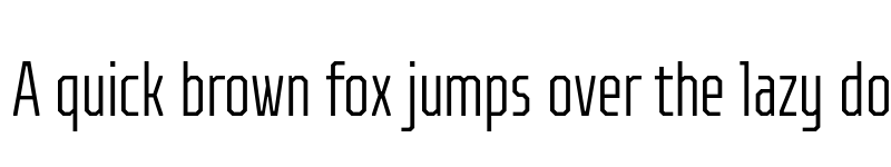 Preview of FONTSPRING DEMO - TT Octosquares Comp ExtraLight Regular font