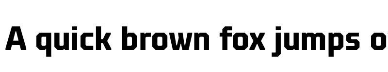 Preview of FONTSPRING DEMO - TT Octosquares Cond Bold font