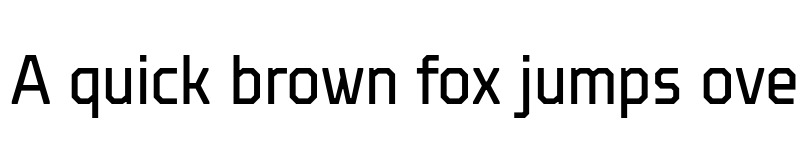 Preview of FONTSPRING DEMO - TT Octosquares Cond Regular font