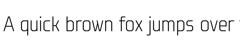 Preview of FONTSPRING DEMO - TT Octosquares Cond Thin Regular font