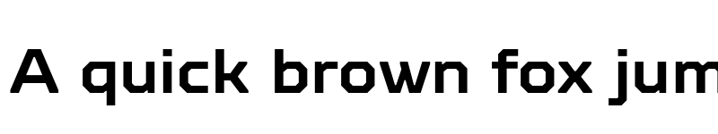 Preview of FONTSPRING DEMO - TT Octosquares DemiBold Regular font