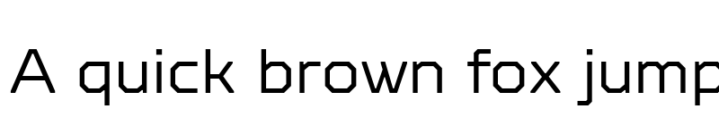 Preview of FONTSPRING DEMO - TT Octosquares Light Regular font