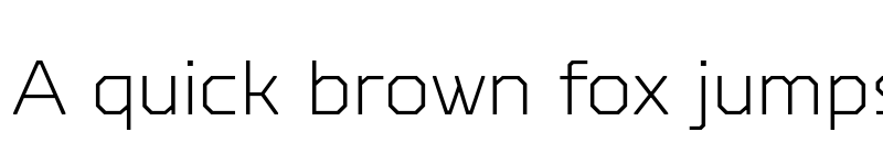 Preview of FONTSPRING DEMO - TT Octosquares Thin Regular font