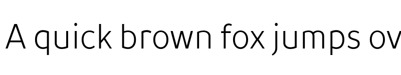 Preview of FONTSPRING DEMO - TT Prosto Sans Condensed Thin Bold font