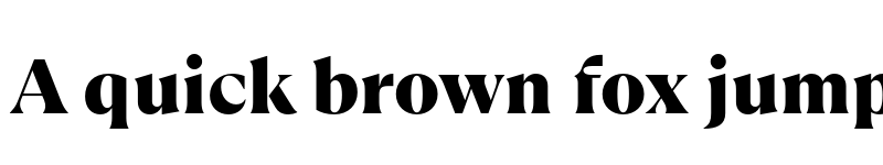 Preview of FONTSPRING DEMO - TT Ramillas Black Regular font