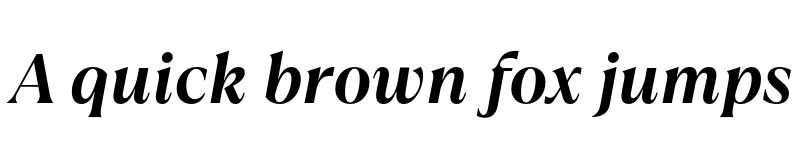 Preview of FONTSPRING DEMO - TT Ramillas Bold Italic font