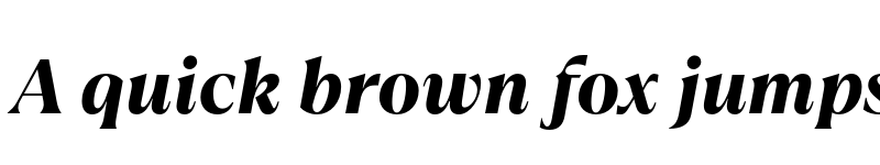 Preview of FONTSPRING DEMO - TT Ramillas ExtraBold Italic font