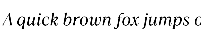 Preview of FONTSPRING DEMO - TT Ramillas Italic font