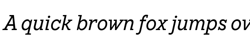 Preview of FONTSPRING DEMO - TT Rationalist Normal Italic font