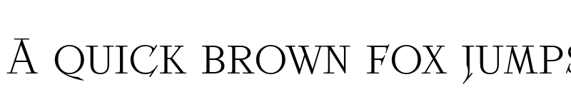 Preview of FONTSPRING DEMO - TT Ricordi Fulmini Regular font