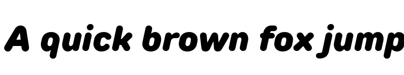 Preview of FONTSPRING DEMO - TT Rounds Neue Black Italic font