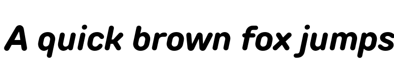 Preview of FONTSPRING DEMO - TT Rounds Neue Bold Italic font