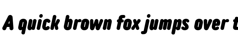 Preview of FONTSPRING DEMO - TT Rounds Neue Comp Black Italic font