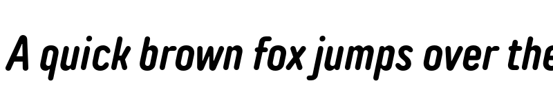 Preview of FONTSPRING DEMO - TT Rounds Neue Comp DemiBold Italic font