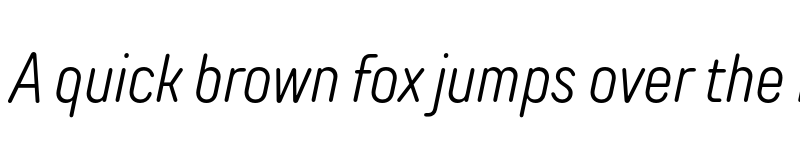 Preview of FONTSPRING DEMO - TT Rounds Neue Comp Light Italic font