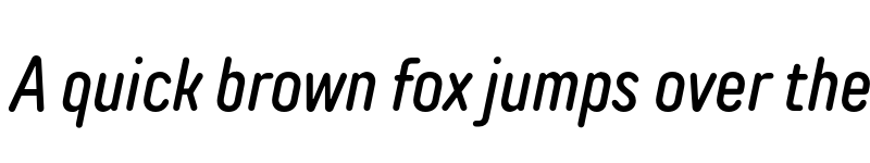 Preview of FONTSPRING DEMO - TT Rounds Neue Comp Medium Italic font