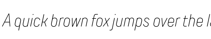 Preview of FONTSPRING DEMO - TT Rounds Neue Comp Thin Italic font