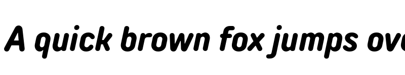 Preview of FONTSPRING DEMO - TT Rounds Neue Cond Bold Italic font