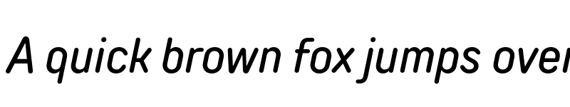 Preview of FONTSPRING DEMO - TT Rounds Neue Cond Medium Italic font