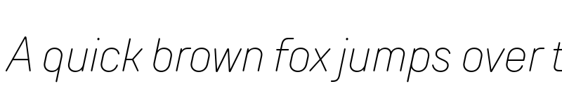 Preview of FONTSPRING DEMO - TT Rounds Neue Cond Thin Italic font