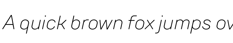 Preview of FONTSPRING DEMO - TT Rounds Neue ExtraLight Italic font