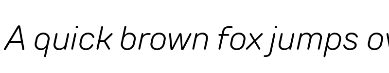 Preview of FONTSPRING DEMO - TT Rounds Neue Light Italic font