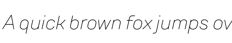 Preview of FONTSPRING DEMO - TT Rounds Neue Thin Italic font