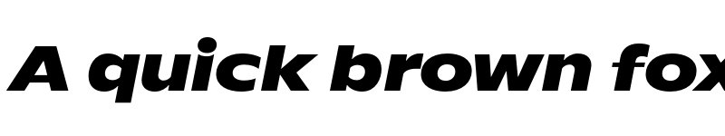 Preview of FONTSPRING DEMO - TT Runs Black Italic font