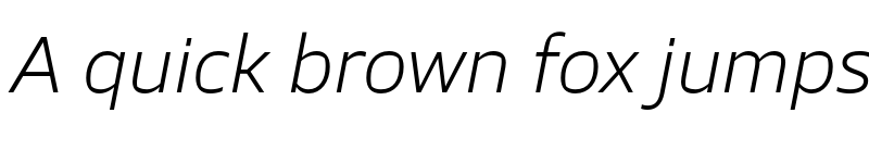 Preview of FONTSPRING DEMO - TT Severs Light Italic font