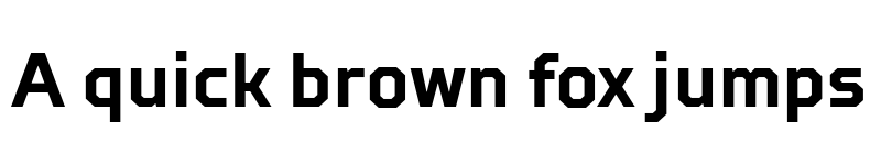 Preview of FONTSPRING DEMO - TT Squares Condensed Bold font