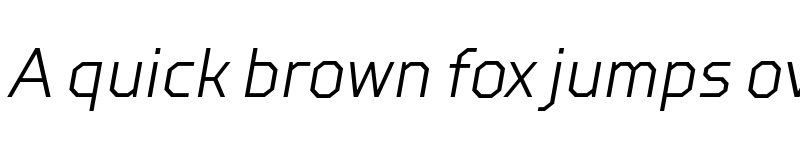 Preview of FONTSPRING DEMO - TT Squares Condensed Thin Bold Italic font