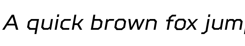 Preview of FONTSPRING DEMO - TT Squares Italic font