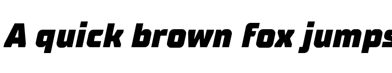 Preview of FONTSPRING DEMO - TT Supermolot Neue Black Italic font