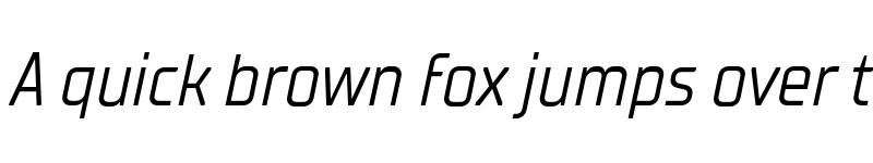Preview of FONTSPRING DEMO - TT Supermolot Neue Cond Italic font