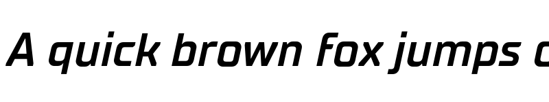 Preview of FONTSPRING DEMO - TT Supermolot Neue DemiBold Italic font