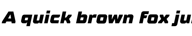 Preview of FONTSPRING DEMO - TT Supermolot Neue Exp Black Italic font