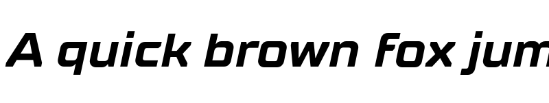 Preview of FONTSPRING DEMO - TT Supermolot Neue Exp Bold Italic font