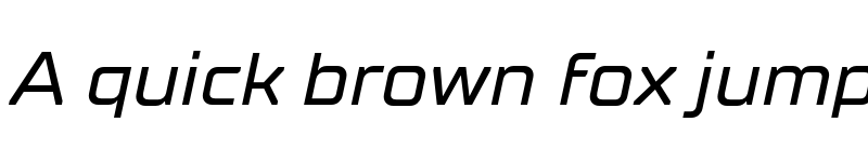 Preview of FONTSPRING DEMO - TT Supermolot Neue Exp Medium Italic font