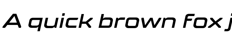 Preview of FONTSPRING DEMO - TT Supermolot Neue Ext DemiBold Italic font