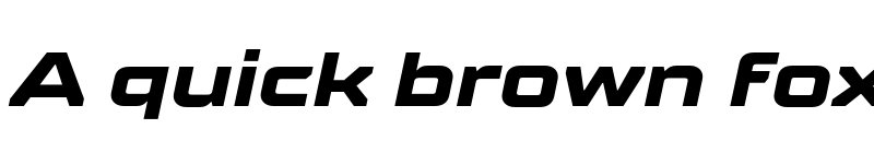 Preview of FONTSPRING DEMO - TT Supermolot Neue Ext ExBold Italic font