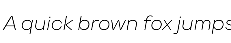 Preview of FONTSPRING DEMO - TT Travels Text ExtraLight Italic font