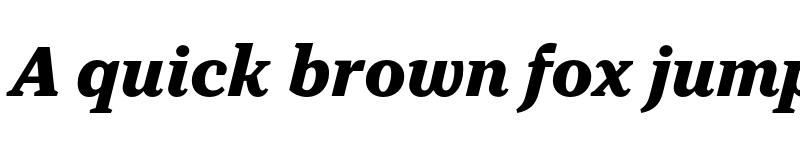 Preview of FONTSPRING DEMO - TT Tricks ExtraBold Italic font