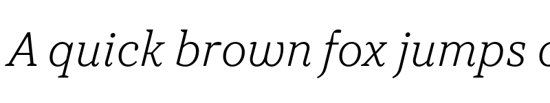 Preview of FONTSPRING DEMO - TT Tricks ExtraLight Italic font